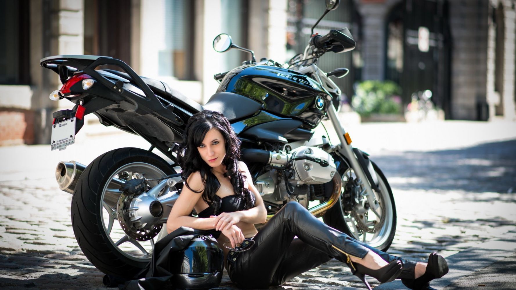 European women on bikes in Rajshahi