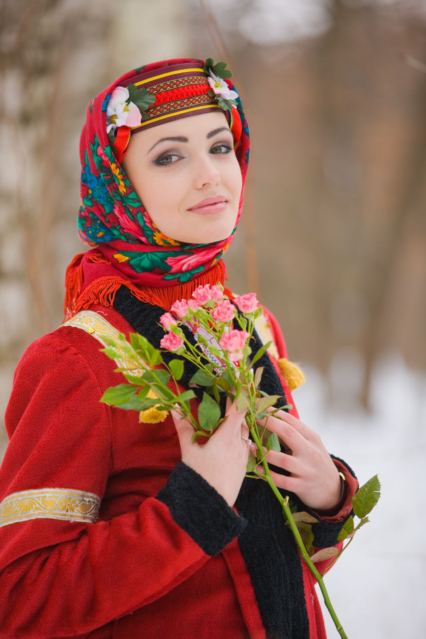 Sexy girl Girls in Slavic costumes in Rajshahi