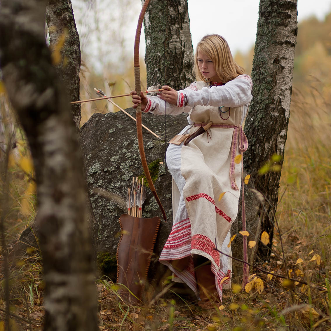 Sexy photo Girls in Slavic costumes in Rajshahi